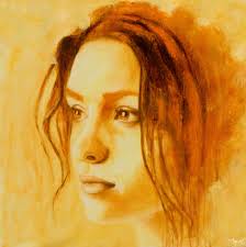 The first painting in my new series, where emotions unfold in silence—held  not in words, but in the quiet intensity of a look. Each piece in this  series captures a fleeting moment—an