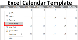 Excel Calendar Template How To Create Calendar Template In Excel