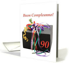 Birthday Wishes In Italian Compleanno Italian 90th Birthday Gift Birthday Greeting Card Husband Birthday Card 60th Birthday Cards Birthday Cards For Son
