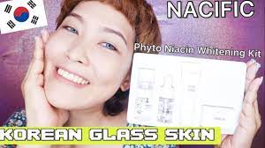 Maybe you would like to learn more about one of these? Korean Glass Skin Glow Nacific Phyto Niacin Whitening Set Unboxing Review Youtube
