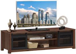 The days of spending hours assembling furniture are long gone; Tangkula Wooden Tv Stand For Tvs Up To 65 Inch Walnut Retro Style Tall Tv Stand With Drawers Tempered Glass Doors Tv Entertainment Center Rustic Media Storage Console Cabinet For Living Room