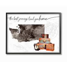 Collection by jackson ben designs • last updated 3 weeks ago. The Stupell Home Decor Collection 16 In X 20 In Washington State The Best Journeys Lead You Home Fashion By Amanda Greenwood Framed Wall Art Cw 1565 Fr 16x20 The Home Depot
