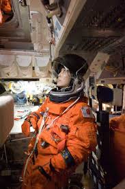 Japanese Astronaut Naoko Yamazaki During A Training Session In The Space Vehicle Mock Up Facility At Nasa S Johnson S Space Suit Astronaut Johnson Space Center