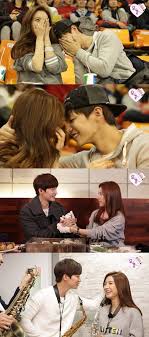Kim So Eun And Song Jae Rim Caught On Kiss Cam On We Got Married Song Jae Rim Kim So Eun We Got Married Couples