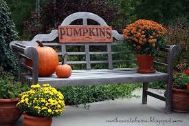 Fall Bench Fall Halloween Decor Fall Bench Decor Fall Decor