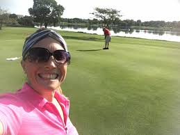 Humorous Golf Shot Scenario