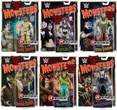 Wwe Monsters Complete Set Of 6 Wwe Toy Wrestling Action Figures By Mattel Includes Chris Jericho Mummy Jake Roberts Creature Wwe Toys Wwe Wwe Figures