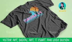 I Will Do Digital Vector Art Nft Art T Shirt Logo Design In 2021 Logo Design Shirts T Shirt