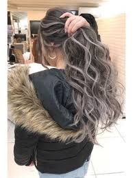 2019年春 アッシュグラデーション ダークアッシュグレー next池袋 next ネクスト のヘアスタイル biglobeヘアスタイル ヘアスタイリング カラフルヘア ハイライトカラー