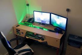 Diy Computer Desk Gaming Computer Desk Design Computer Desk Computer Desk Plans