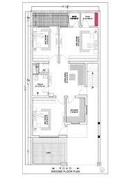 24 56 Ground Floor Second Option House Map Four Bedroom House Plans House Layout Plans