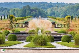 A View Over The Italian Garden At Trentham Gardens Staffordshire From The Upper Flower Garden Italian Garden English Garden Design Garden View