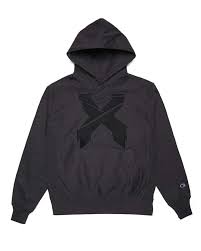 Excision X Champion Chainstitch X Reverse Weave Hoodie In 2020 Hoodies Champion Hoodie Black Shirt