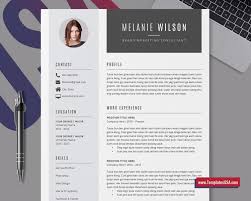 Get a beautiful resume in 5 minutes! Modern Resume Template Creative Cv Template Curriculum Vitae Cover Letter Professional Resume Simple Resume Teacher Resume 1 3 Page Cv Format Ms Word Resume Instant Download Templatesusa Com