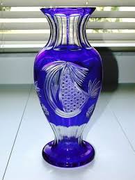 Cobalt blue vase by garry nash made c. Pin On Cobalt Blue Glass