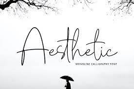 In basic > sans serif. Aesthetic Font Download Free Font