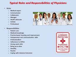 Doctors' Roles And Responsibilities | Medical Knowledge, Medical Careers,  Medical Experts