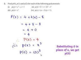 Ncert 9th Maths Chapter 2 Polynomials Exercise 2 2 Question 2 Polynomials This Or That Questions Math