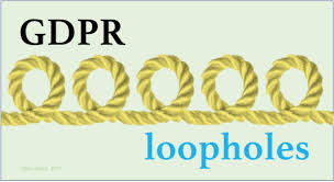 Five Loopholes In The Gdpr If You Have Questions Please Feel By Robert Madge Mydata Journal Medium