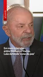 Em meio a tensões entre Maduro e Trump, Lula diz que intervenções  estrangeiras podem causar 'danos maiores' http://glo.bo/4qC7I47 #g1