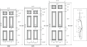 Entry Door Size Chart Empoweringlifestrategies Co