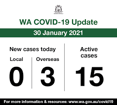 An update on the covid update. Mark Mcgowan This Is Our Wa Covid 19 Update For Saturday 30 January 2021 The Department Of Health Has Today Reported Three New Case Of Covid 19 In Western Australia All Overseas