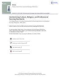 Hospital pusrawi sdn bhd, kvala lumpūras, federal territory of kuala lumpur, malaizija 3.8. Nurses Uniforms 2015 To 2018 Illustration By Salilah Saidun Based On Download Scientific Diagram