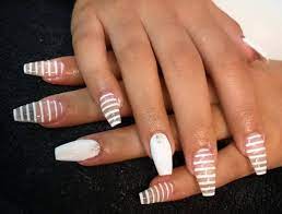 40 Stripes Nail Art Ideas To Try Now Gravetics Nail Art Stripes Nails Striped Nails