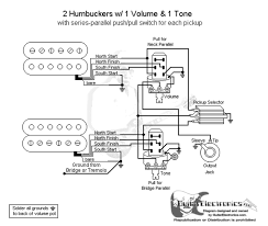 Wrg 2562 one humbucker volume wiring diagram. 2 Humbuckers 3 Way Toggle Switch 1 Volume 1 Tone Series Parallel