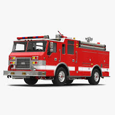 Fire Truck Apparatus 3 3d Model Ad Truck Fire Model Apparatus In 2020 Fire Trucks Trucks 3d Model