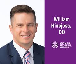 Welcome Dr. William Hinojosa to Norman Regional Health System! Dr. Hinojosa  is joining Norman Regional as a general surgeon at Oklahoma Surgical  Associates. He said patients can expect him to actively listen