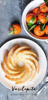 Vasilopita Greek New Year S Cake Eat Little Bird Recipe New Year S Cake Greek Desserts Baking Recipes