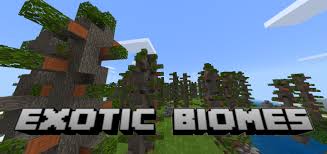 Once a mod has been installed via mods for minecraft pe, it will automatically apply to . Exotic Biomes Addon Minecraft Pe Mods Addons Minecraft Central
