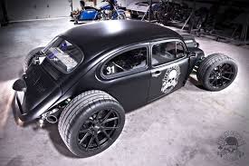 Custom Vw Bug With A 5 7 L Hemi V8 Built By Lucky Gunner Garage Custom Vw Bug Vw Bug Rat Rod
