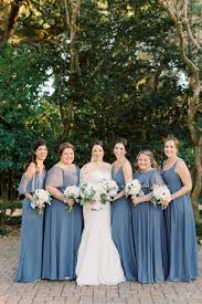 Want Bridesmaid Dresses In A Nice Blue Color Try Dessy And After Six In Silverstone At Brideside Today Blue Bridesmaid Dresses Bridesmaid Dresses Bridesmaid