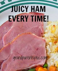 Juicy Ham Recipe Crockpot Ham Ham Dishes Ham Recipes Baked
