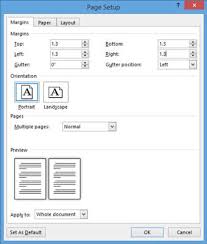 Then, enter the text into the text box, see. How To Set Page Margins Size And Orientation In Word 2013 Dummies