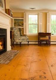 Farmhouse Style Wide Plank Floors I Did This In My Bedroom Using Plywood It Look Almost Exactly The Same Farmhouse Flooring Farmhouse Flooring Wood House