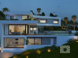 The initial task for the design studio was to find the right location. Encinas Design Cumbre Del Sol Moderne Villa Zum Verkauf Ref Ae121 Modell Nature