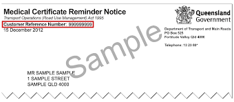 Where To Find Your Customer Reference Number Transport And Motoring Queensland Government