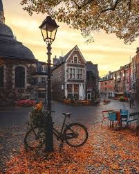 Aachen Germany Autumn Scenery Beautiful Places Aachen