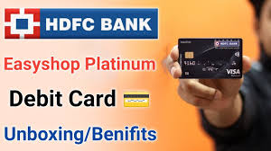 The gtbank platinum debit mastercard is a naira denominated premium debit card issued in partnership with mastercard worldwide. Hdfc Easyshop Platinum Debit Card Unboxing Benifits Charges Hdfc Easyshop Classic Platinum Debitcard Youtube