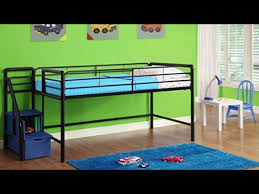 Climbing up and down the steps is another amusing feature with this bed. Junior Twin Loft Bed With Storage Steps Youtube