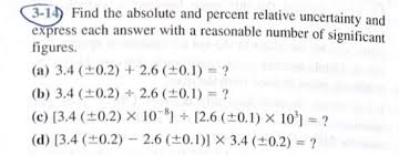 How do i determine an expression for the uncertainty of the equivalent capacitance of this circuit? Answered Find The Absolute And Percent Relative Bartleby