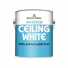 Maybe you would like to learn more about one of these? Benjamin Moore Muresco Flat White Acrylic Latex Ceiling Paint 1 Qt Walmart Com Walmart Com