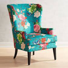 Enjoy free shipping on most stuff, even big stuff. Asher Flynn Floral Print Chair Floral Print Chair Printed Chair Accent Chairs For Living Room