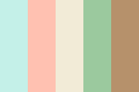 Or maybe it's tan, with natural wooden tones? Cottagecore 1 Color Palette