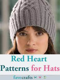 33 Red Heart Patterns For Hats Red Heart Patterns Crochet Baby Hat Patterns Crochet Hat Pattern
