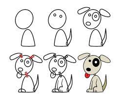 Sharpen your pencils and learn how to capture the cuteness with a little bit of practice. Drawing Step Dog Drawing For Kids Easy