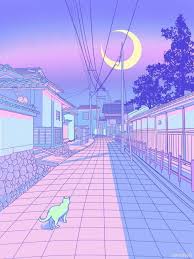 Cette Artiste S Inspire Des Animes Pour Realiser De Superbes Paysages Japonais Aux Couleurs Past En 2020 Fond D Ecran Dessin Fond D Ecran Colore Fond D Ecran Telephone